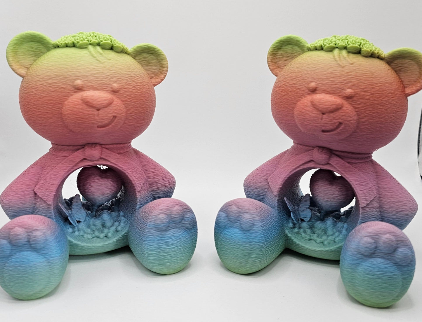 Ourson en impression 3D multicolor