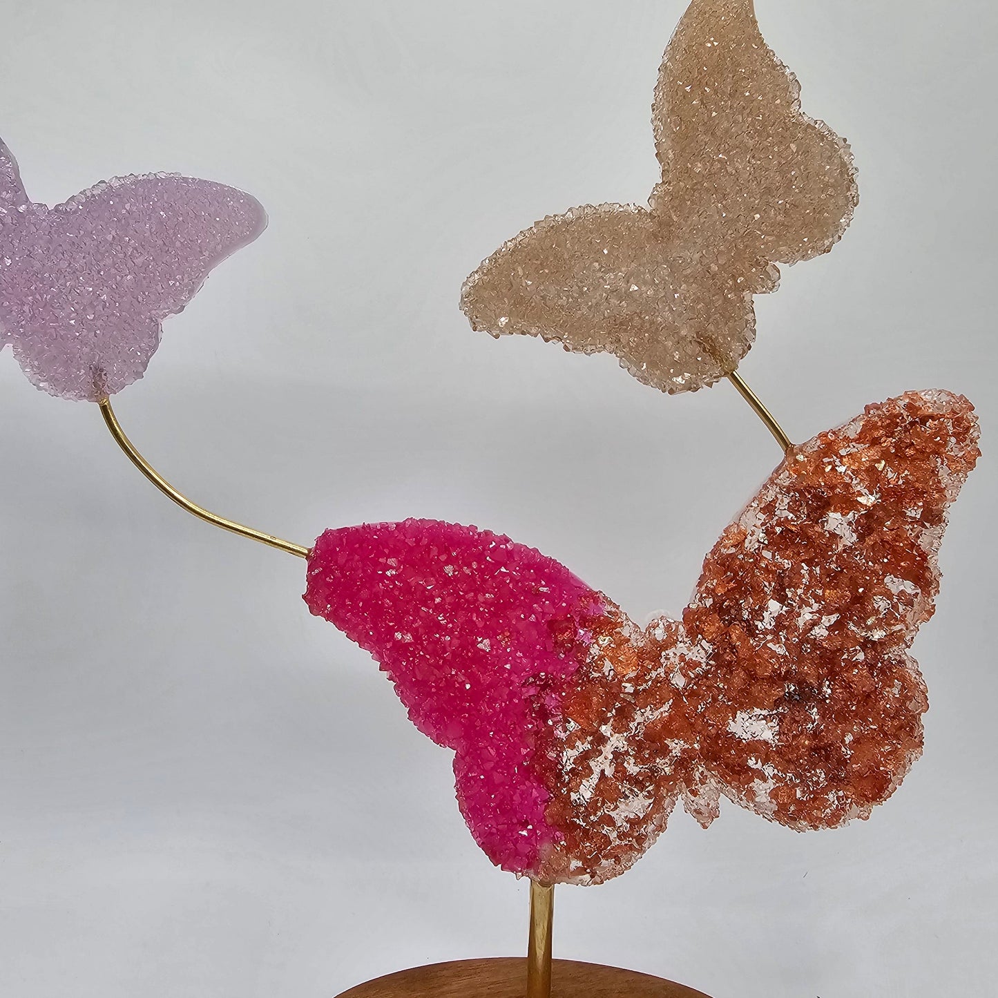 Composition avec papillons