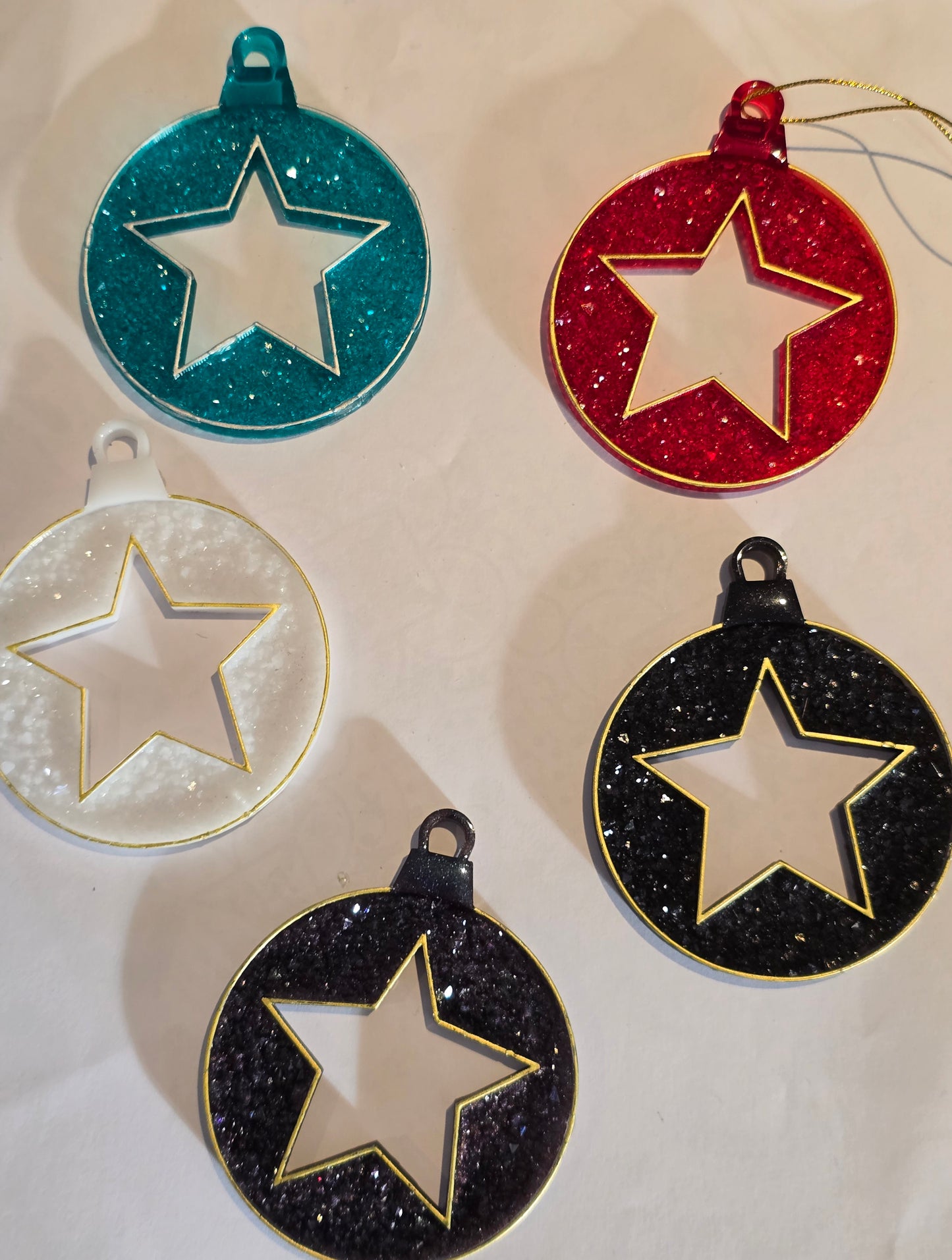 Boule de noel étoile