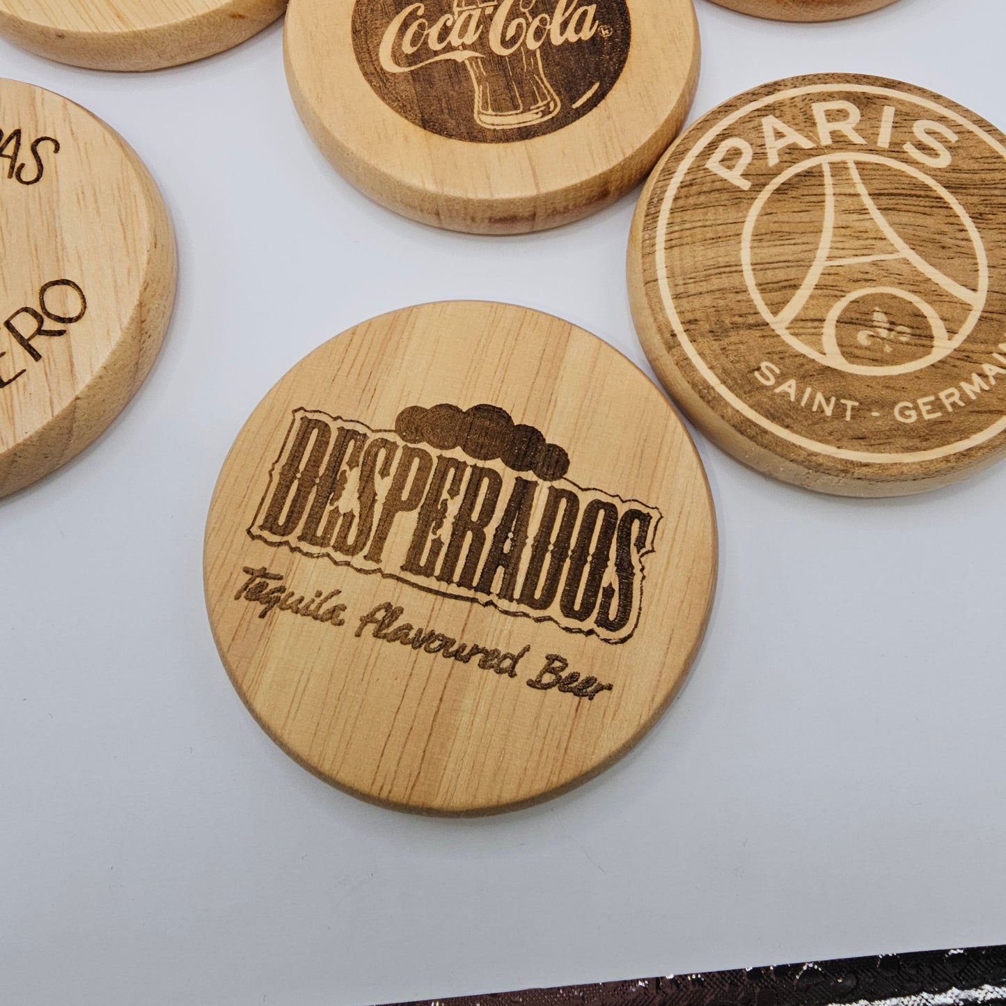 Décapsuleur en bois avec gravure laser