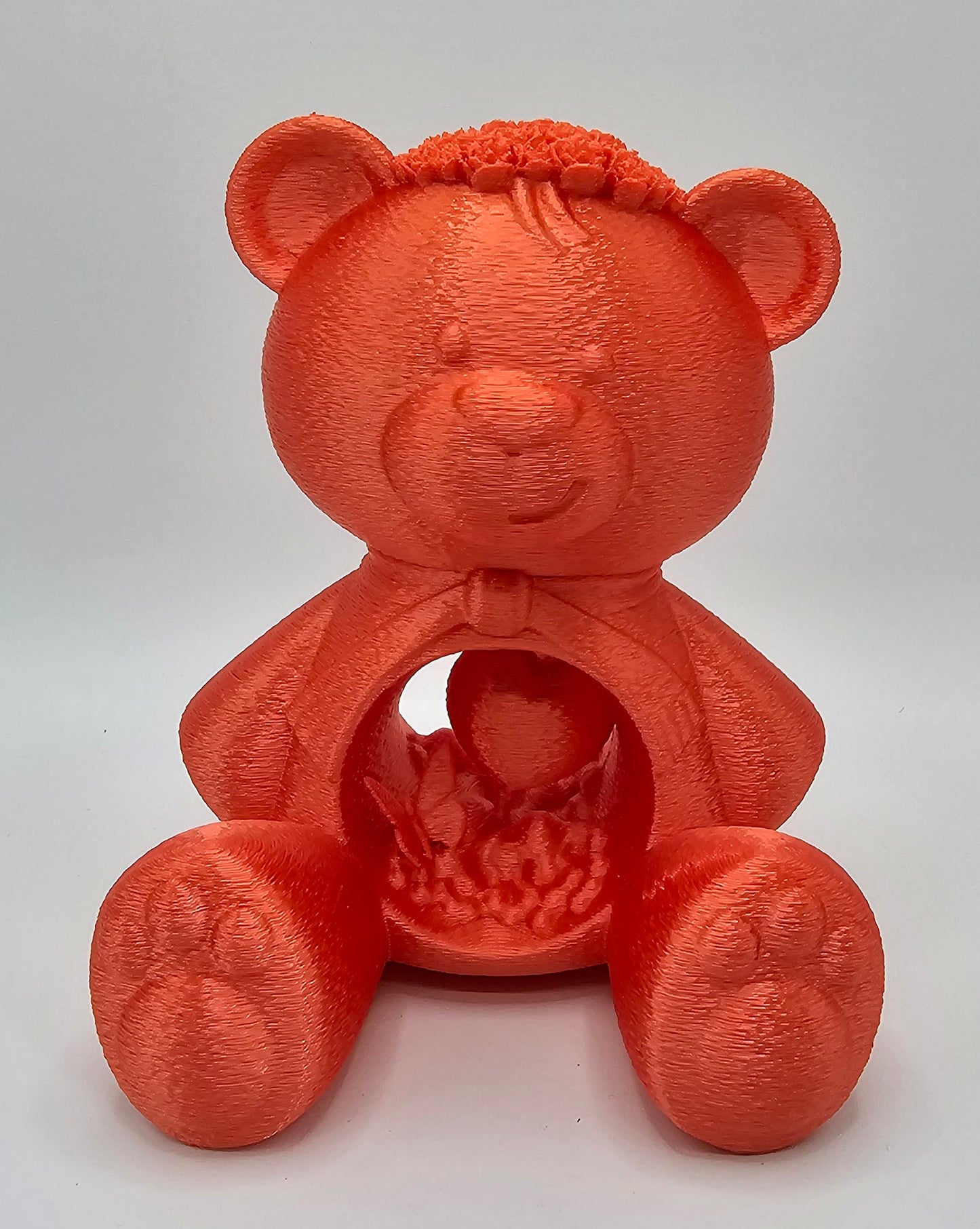 Ourson en impression 3D orange