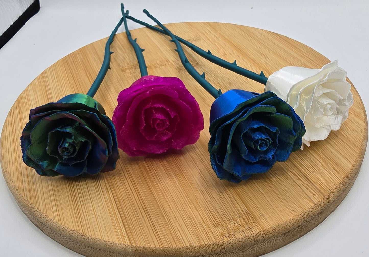 Rose décorative en impression 3D