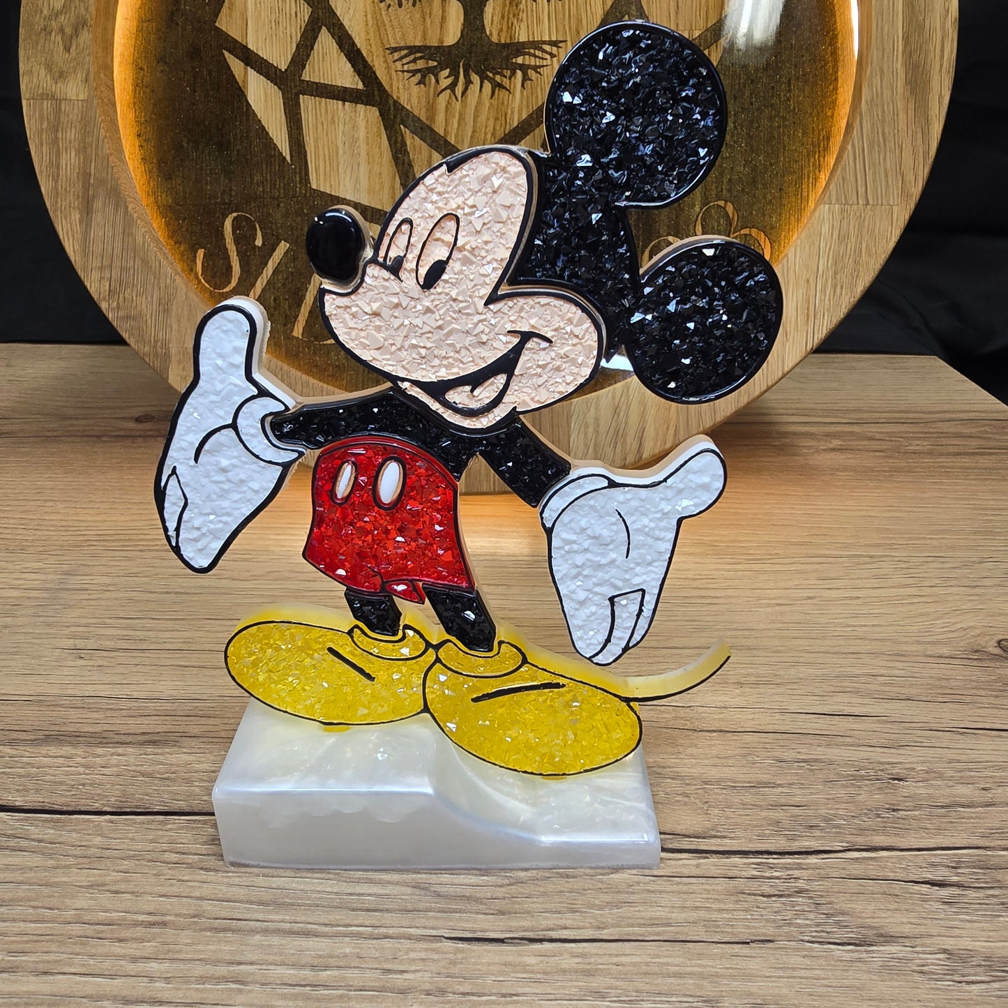 Mickey mouse en résine epoxy