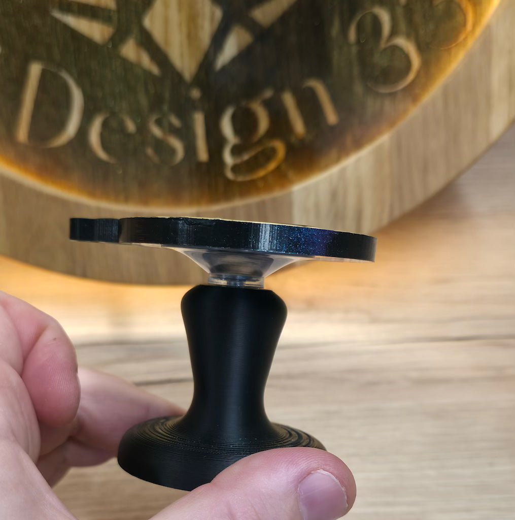 Support avec ventouse pour personnalisation 