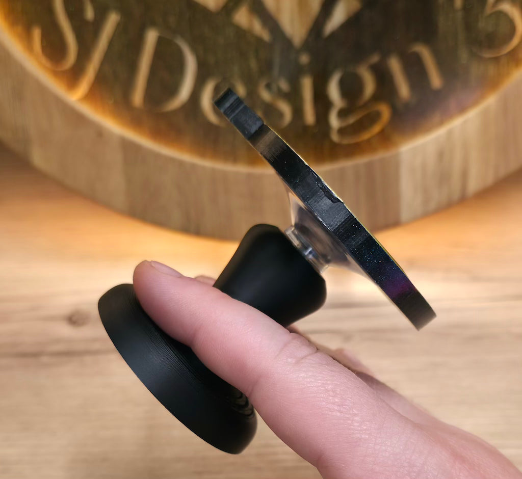 Support avec ventouse pour personnalisation 