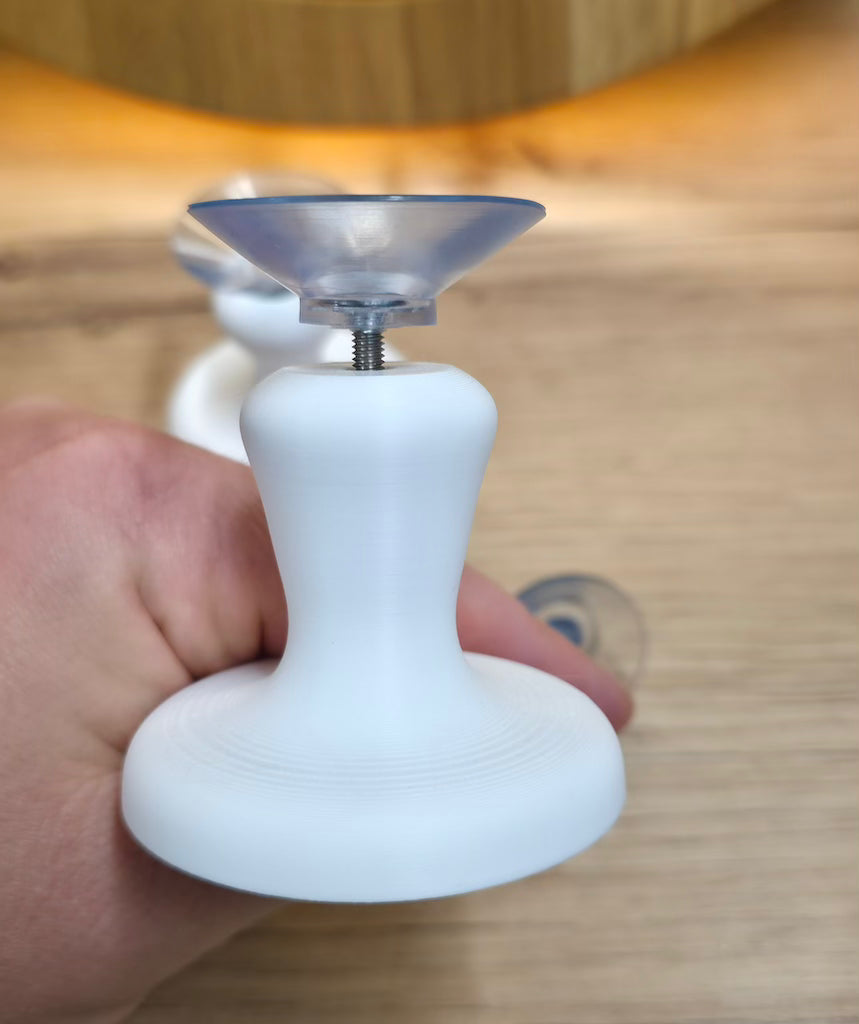 Support avec ventouse pour personnalisation 